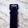 1.5" Belt In Midnight Blue Velvet -Elegant Ladies Wear 0