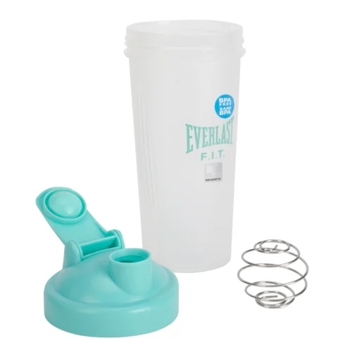 Everlast 600ml Shaker Bottle -Elegant Ladies Wear 600ML SHAKER BOTTLE TURQUOISE multi 01