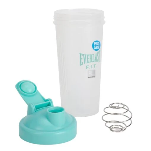Everlast 600ml Shaker Bottle -Elegant Ladies Wear 600ML SHAKER BOTTLE TURQUOISE multi 01