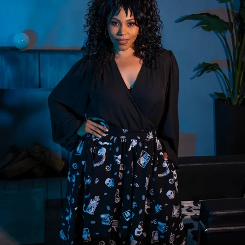 FINAL SALE - BEETLEJUICE™ Afterlife Skirt