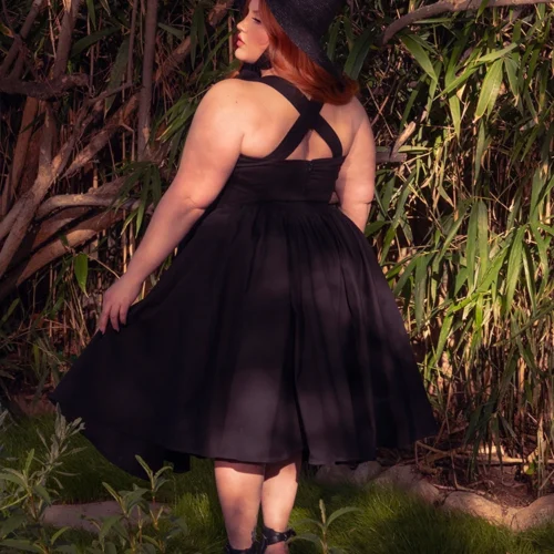 Ambrosia Dress In Black -Elegant Ladies Wear Ambrosia Dress Black 12