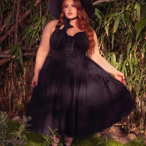 Ambrosia Dress In Black -Elegant Ladies Wear Ambrosia Dress Black 18