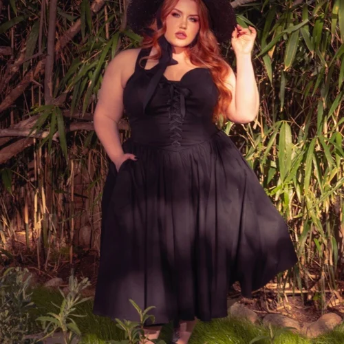 Ambrosia Dress In Black -Elegant Ladies Wear Ambrosia Dress Black 22