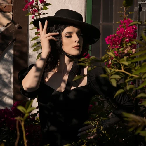 Bolero Hat In Black -Elegant Ladies Wear BLACK BOLERO 2