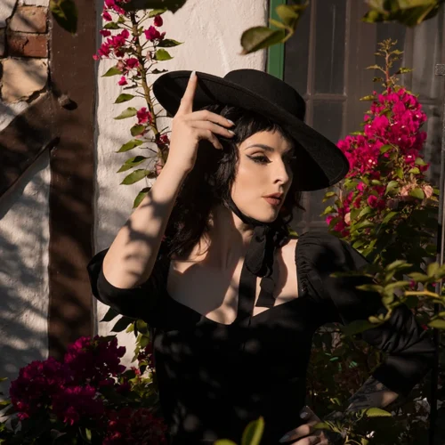 Bolero Hat In Black -Elegant Ladies Wear BLACK BOLERO 4