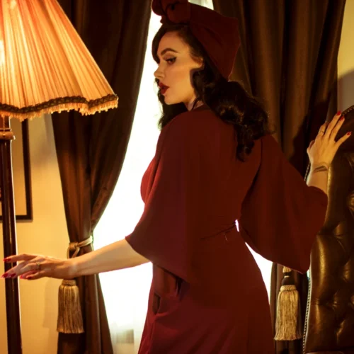 Bauhaus Top In Oxblood 13 Bauhaus Top In Oxblood -Elegant Ladies Wear Bauhaus Top Ox