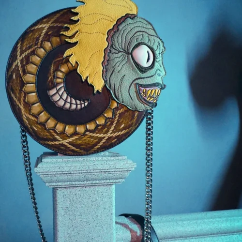 FINAL SALE - BEETLEJUICE™ Beetlesnake Crossbody Bag -Elegant Ladies Wear BeetleSnake Bag 5