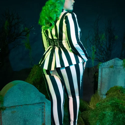 BEETLEJUICE™ Striped Pants -Elegant Ladies Wear Beetlejuice Suit 11 bd510528 2977 47cc b01a d847e347fb7f