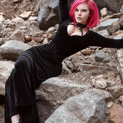 Black Marilyn Gown In Black 17 Black Marilyn Gown In Black -Elegant Ladies Wear Black Marilyn Gown 8