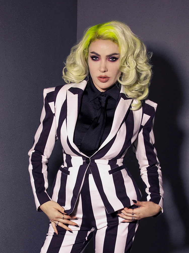 BEETLEJUICE™ Striped Corset Blazer 21 BEETLEJUICE™ Striped Corset Blazer - Image 19