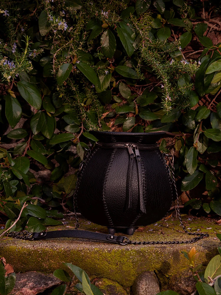 Cottage Witch Cauldron Crossbody Bag 4 Cottage Witch Cauldron Crossbody Bag - Image 2