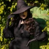Cottage Witch Hat In Black -Elegant Ladies Wear Cottage Witch Hat 5