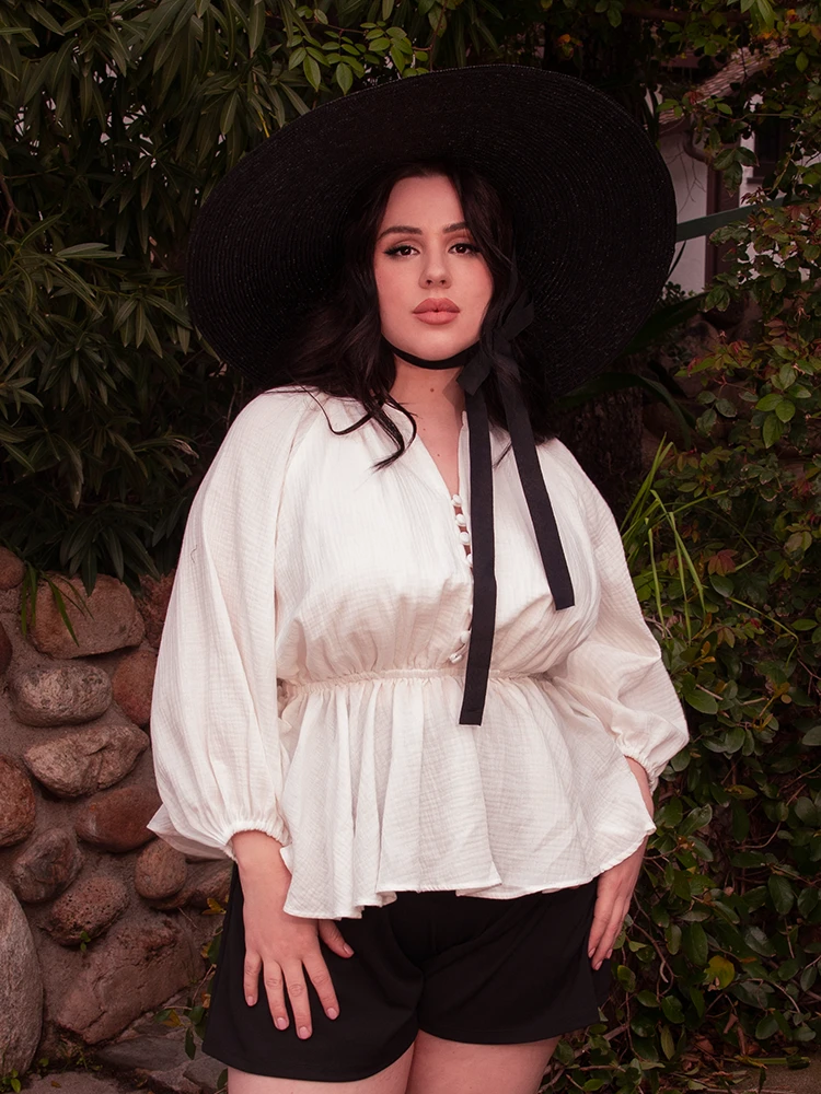 FINAL SALE - Coven Tunic Top In Antique Papyrus 5 FINAL SALE - Coven Tunic Top In Antique Papyrus - Image 3