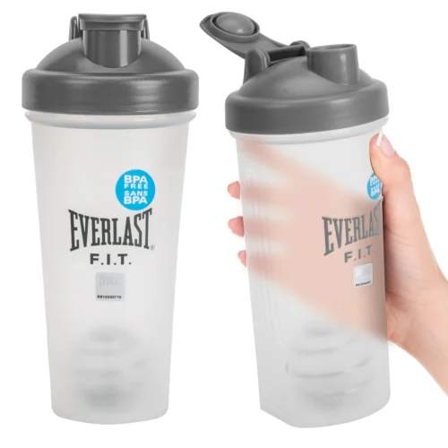 Everlast 600ml Shaker Bottle -Elegant Ladies Wear EE8017GY 600MLWaterBottle GREY 01