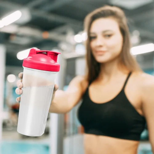 Everlast 600ml Shaker Bottle -Elegant Ladies Wear EE8017RD 600MLWaterBottle RED 08