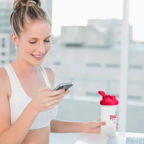 Everlast 600ml Shaker Bottle -Elegant Ladies Wear EE8017RD 600MLWaterBottle RED 10