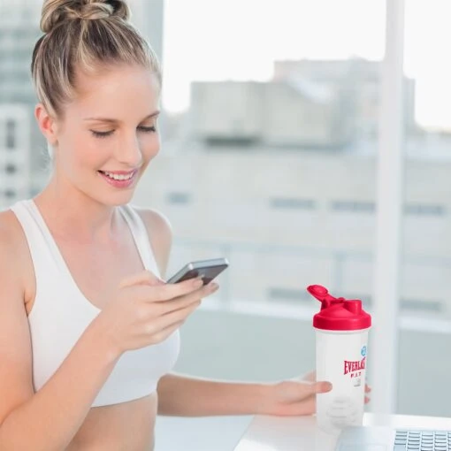 Everlast 600ml Shaker Bottle -Elegant Ladies Wear EE8017RD 600MLWaterBottle RED 10