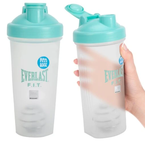 Everlast 600ml Shaker Bottle -Elegant Ladies Wear EE8017TQ 600MLWaterBottle TURQUOISE 01