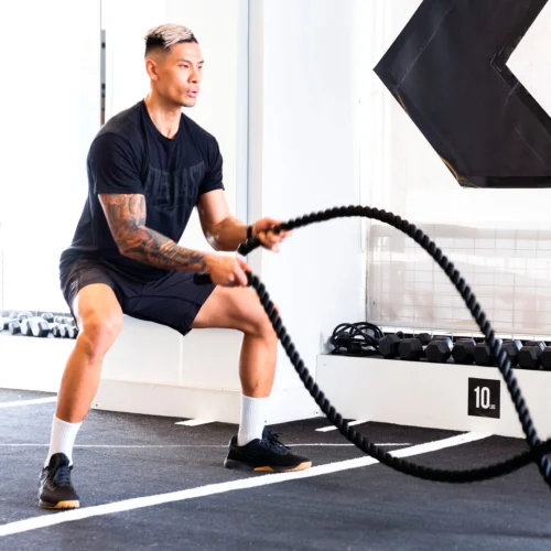 Everlast 30Ft Battle Rope With Wall Mount 12 Everlast 30Ft Battle Rope With Wall Mount -Elegant Ladies Wear ET5182BK B09D8J9KZ1 EverlastFIT30FtBattleRopewithWallMount 03