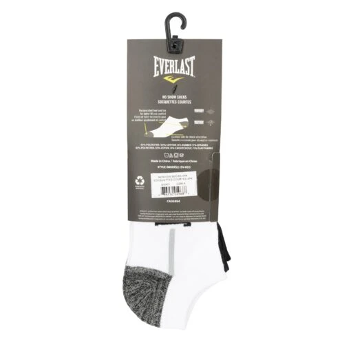 Everlast Men's No Show Socks - 4 Pack -Elegant Ladies Wear EV003 COMA PVI1 EVERLAST 22 7bb43d87 c5e5 4737 a9bb 406a0d1b46ea
