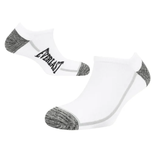 Everlast Men's No Show Socks - 4 Pack -Elegant Ladies Wear EV003 COMA WHITE MI EVERLAST 22 96b05a47 3f04 4b26 a225 3d70bbd054dc