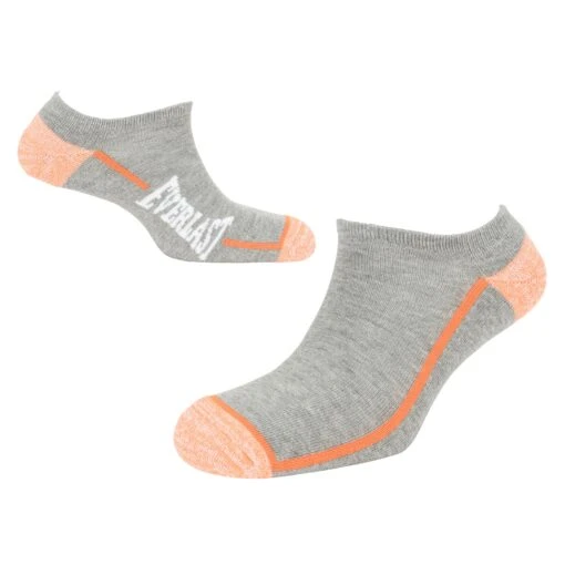 Everlast Men's No Show Socks - 4 Pack -Elegant Ladies Wear EV003 COMB ORANGE MI EVERLAST 22 250951d6 ca98 43d8 86f3 ed9d5453fe9f