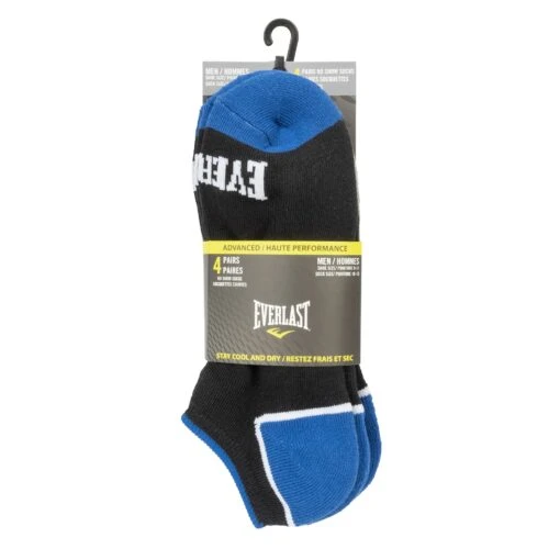 Everlast Men's No Show Socks - 4 Pack -Elegant Ladies Wear EV003 COMD PVI EVERLAST 22 4d9a293f 1a68 4ef6 a948 7a14c4cd4fba