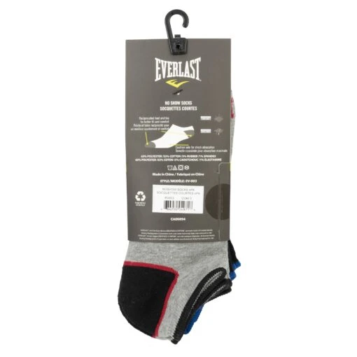 Everlast Men's No Show Socks - 4 Pack -Elegant Ladies Wear EV003 COMD PVI1 EVERLAST 22 6ea72f80 83a0 493c 8eb8 a3b2286e5d14