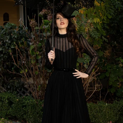 Funeral Dress In Black