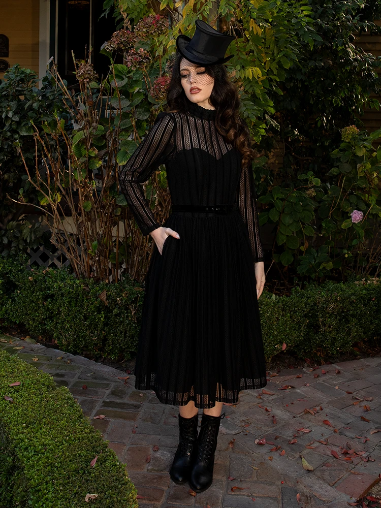 Funeral Dress In Black 9 Funeral Dress In Black - Image 7