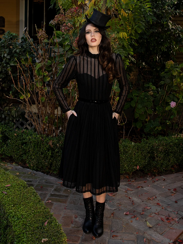 Funeral Dress In Black 7 Funeral Dress In Black - Image 5