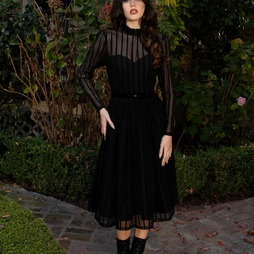 Funeral Dress In Black 20 Funeral Dress In Black -Elegant Ladies Wear Funeral Dress 9