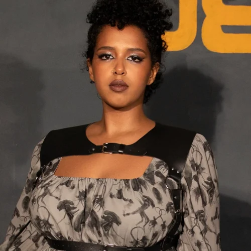 Buckled Harness Vest In Black Faux Leather -Elegant Ladies Wear Harness 2