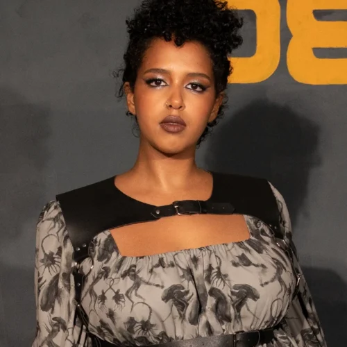 Buckled Harness Vest In Black Faux Leather -Elegant Ladies Wear Harness 3