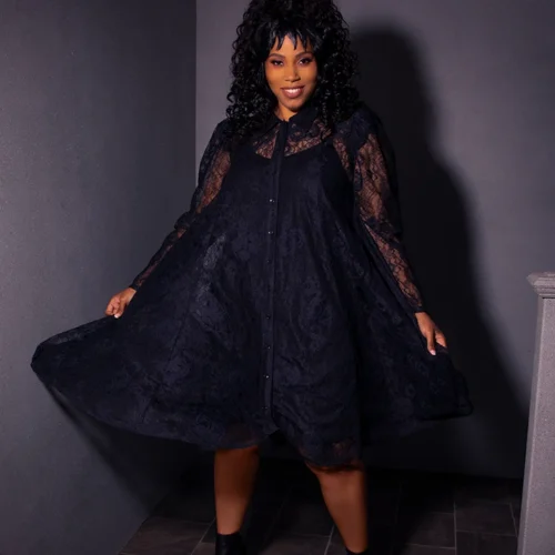 BEETLEJUICE™ Darkroom Dress -Elegant Ladies Wear LFBeetlejuiceDarkroomDress1