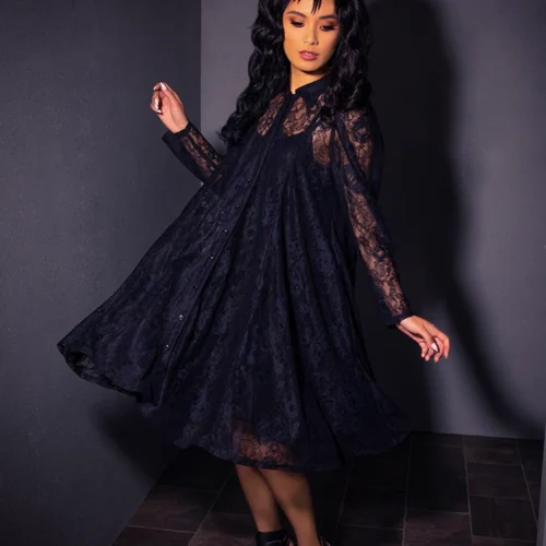 BEETLEJUICE™ Darkroom Dress -Elegant Ladies Wear LFBeetlejuiceDarkroomDress4