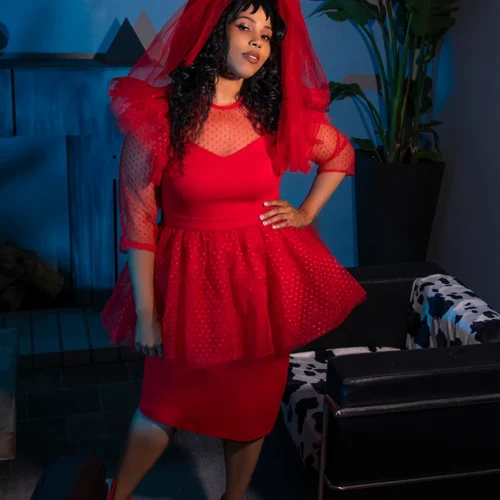 FINAL SALE - BEETLEJUICE™ Lydia Dress 16 FINAL SALE - BEETLEJUICE™ Lydia Dress -Elegant Ladies Wear LFBeetlejuiceLydiaDress1