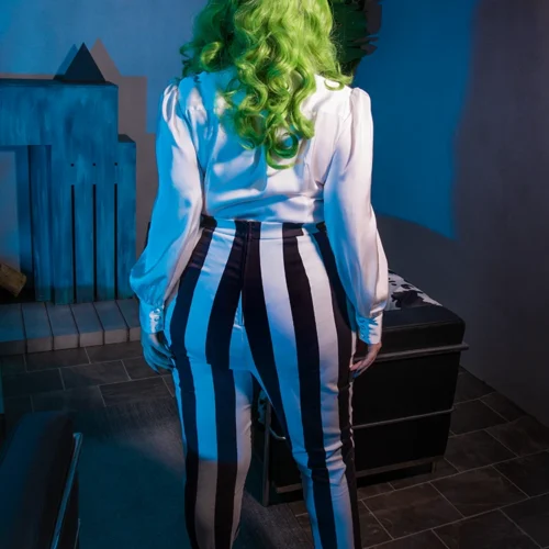 BEETLEJUICE™ Striped Pants -Elegant Ladies Wear LFBeetlejuiceStripedPants6
