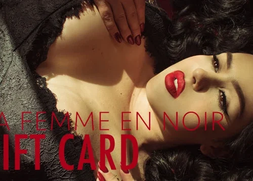 Gift Card - La Femme En Noir