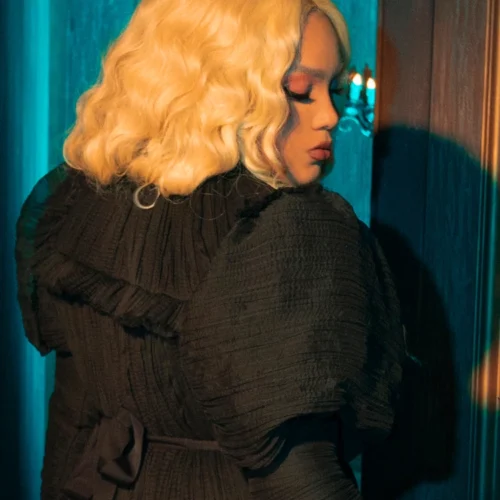 Lady Mourning Victorian Gown In Black -Elegant Ladies Wear Lady Mourning Gown 16