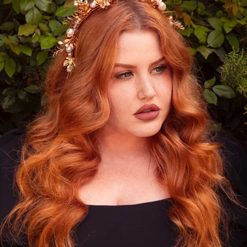 Crystal And Pearl Floral Leaf Hair Wire In Gold 8 Crystal And Pearl Floral Leaf Hair Wire In Gold -Elegant Ladies Wear Leaf Pearl Headband 1