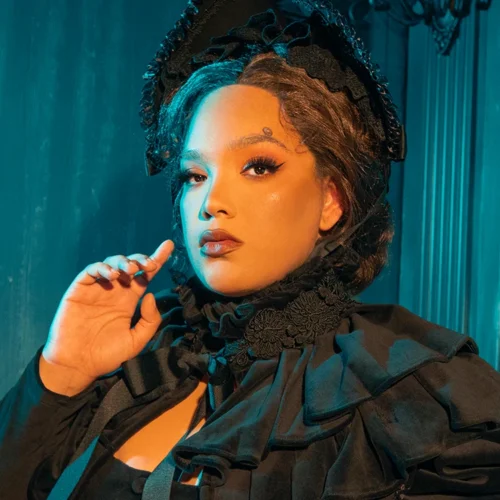 Mourning Victorian Bonnet In Black