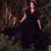 Mythical Goddess Gown In Black -Elegant Ladies Wear Mythical Goddess Black 4