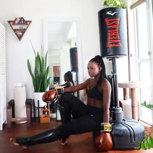 Omniflex Free Standing Heavy Bag -Elegant Ladies Wear Omniflex Model1