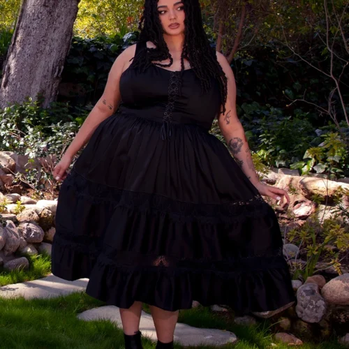 Pickety Witch Dress In Black -Elegant Ladies Wear Pickety Witch Dress 2