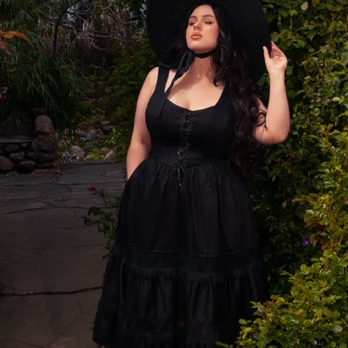 Pickety Witch Dress In Black
