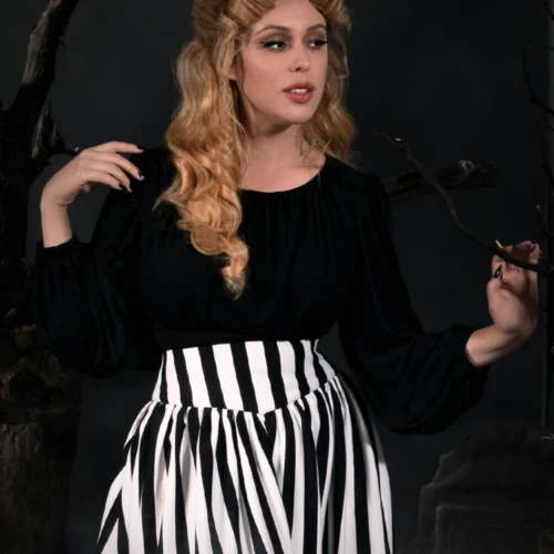 Salem Top In Black 36 Salem Top In Black -Elegant Ladies Wear Salem 2