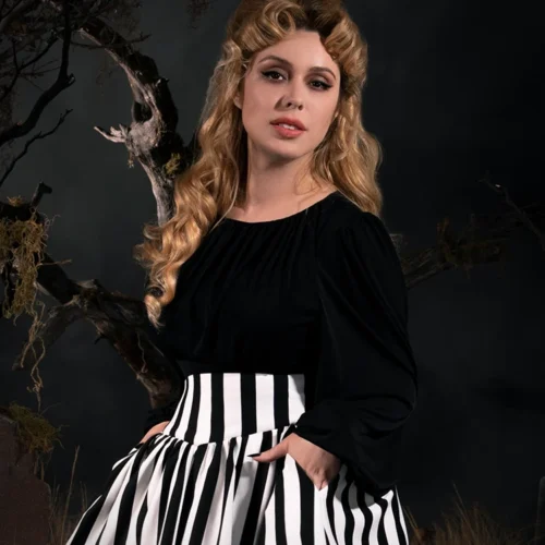 Salem Top In Black 34 Salem Top In Black -Elegant Ladies Wear Salem 4