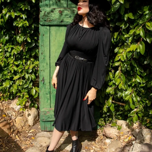 Elegant Ladies Wear -Elegant Ladies Wear Salem Dress Black 6