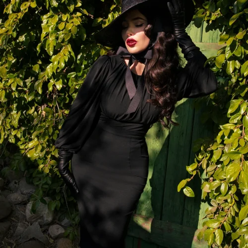 Salem Top In Black 28 Salem Top In Black -Elegant Ladies Wear Salem Top 4